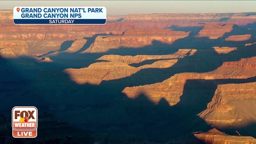 Sunrise snapshot from Grand Canyon National Park