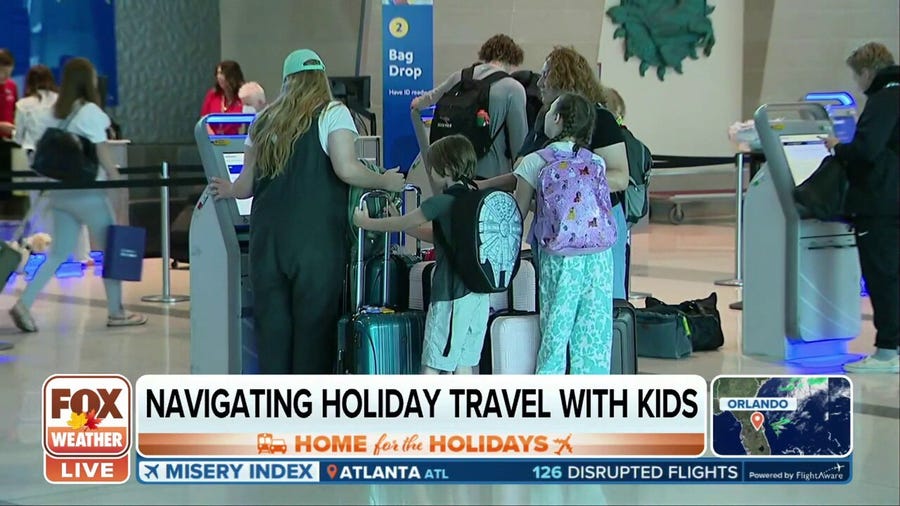 How to travel on the road and at the airport easily with kids