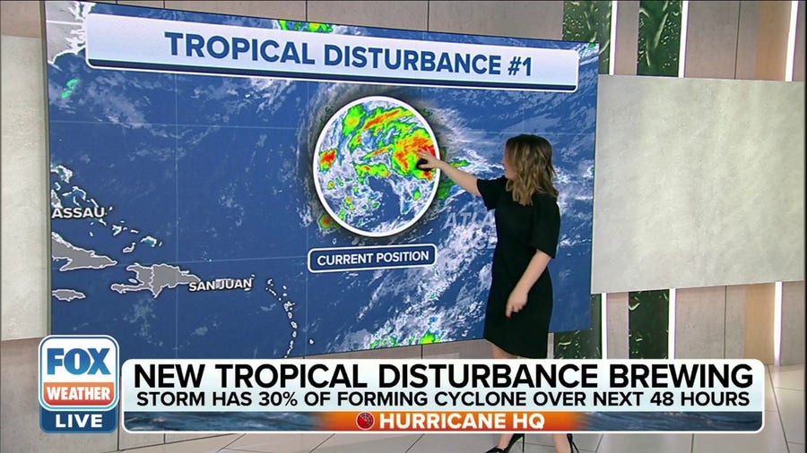 Post-hurricane season system given 30% chance of tropical development this week