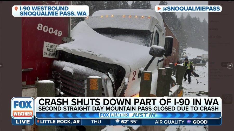 Part Of Washington s I 90 Closed For Second Straight Day Due To Crash part-of-washington-s-i-90-closed-for-second-straight-day-due-to-crash