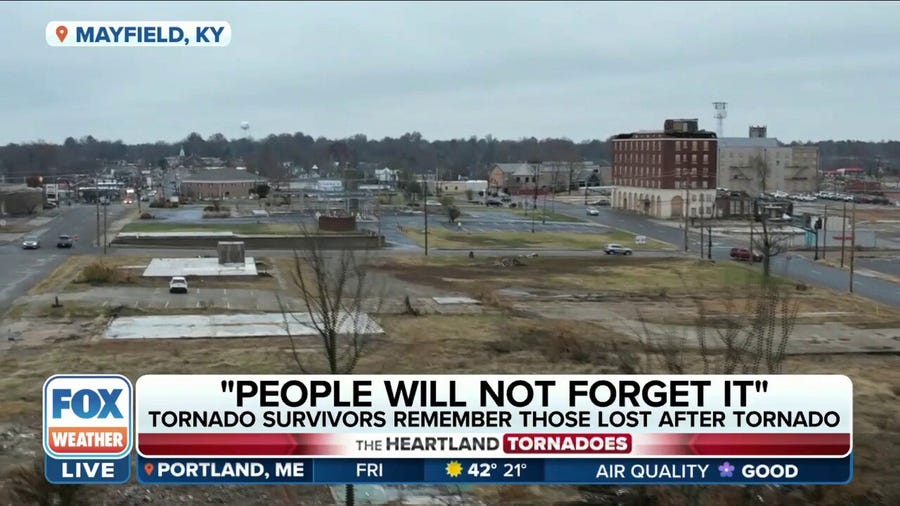 Mayfield community looks back one year after deadly tornado outbreak