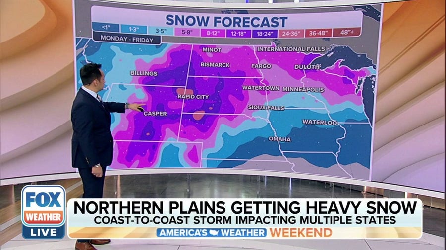 Coast-to-coast storm could spawn major winter storm in northern Plains, Upper Midwest