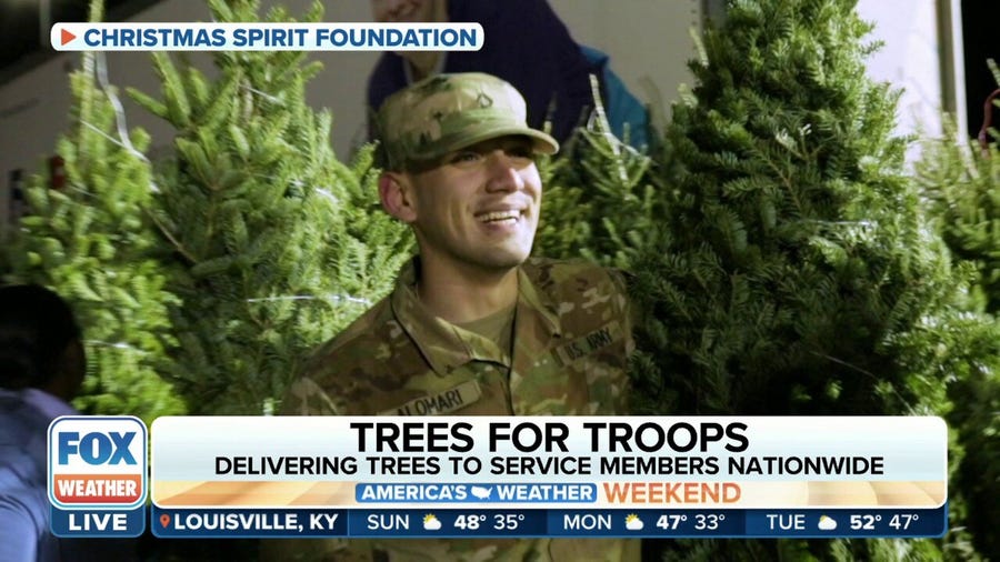 Trees for Troops: Bringing Christmas spirit to US service members