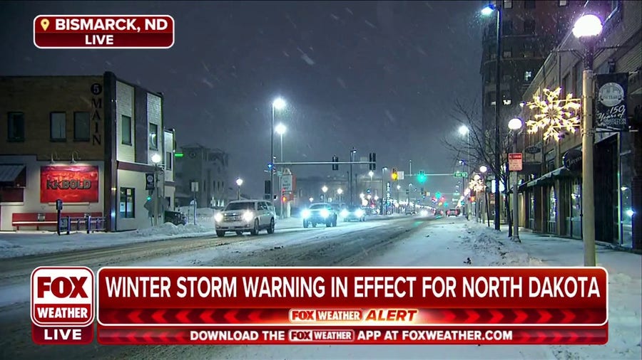 Major winter storm to create treacherous road conditions in North Dakota