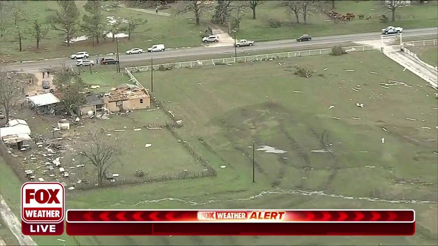 Possible tornado rips apart homes in Dallas-Fort Worth area
