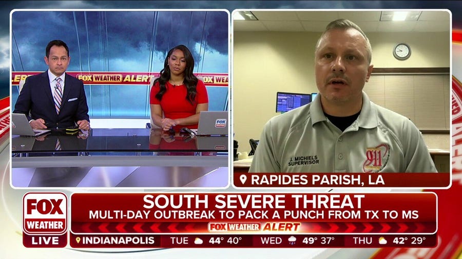 Multi-day severe outbreak packing a punch from Texas to Mississippi