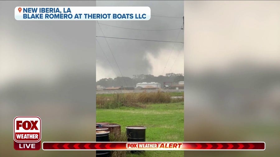 Tornado separates families, causes significant damage to New Iberia, LA buildings
