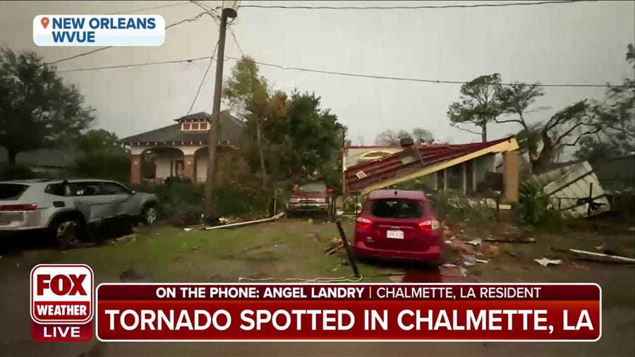 Chalmette, LA resident reacts to tornado: It's scary, you get shaken up