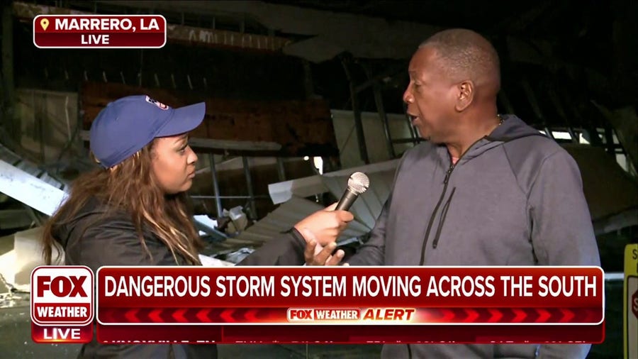 Homes decimated, roofs torn off in Marrero, LA after tornado