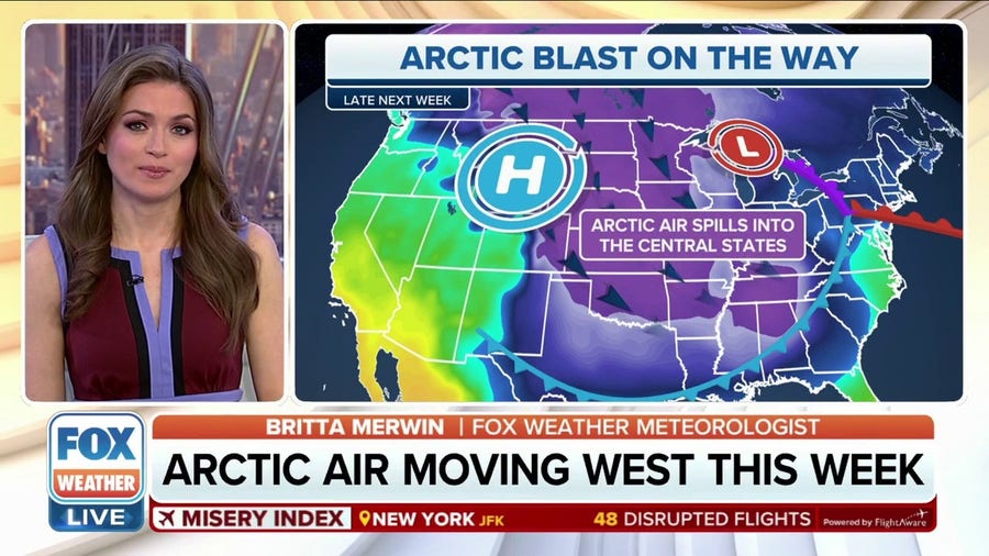 Arctic Blast To Impact Much Of The U.S. Next Week | Latest Weather ...