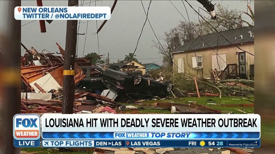 'Nothing but devastation': Killona, LA resident on tornado