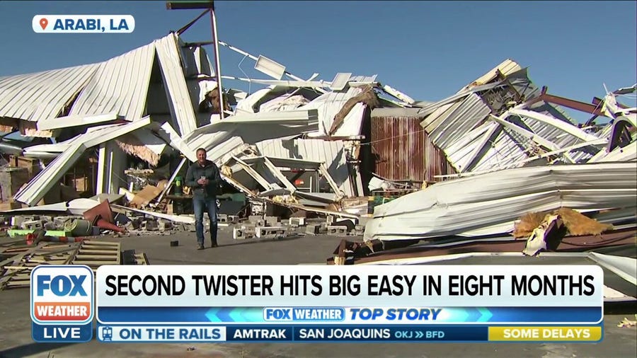 Arabi, Louisiana businesses see destruction from tornado
