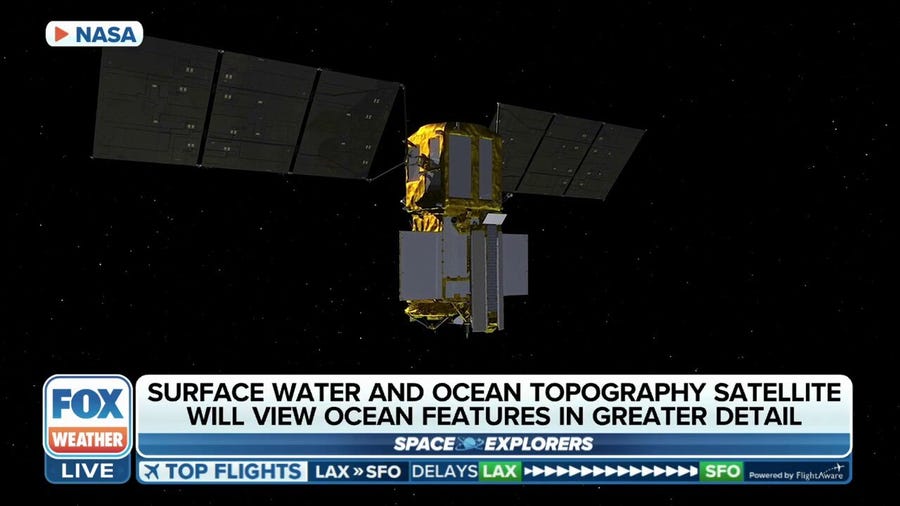 NASA's 'SWOT' satellite will survey nearly all water on Earth's surface during mission