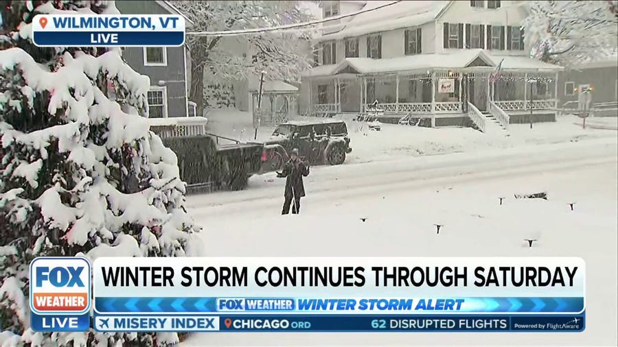 Southern Vermont in crosshairs of winter storm impacting interior Northeast