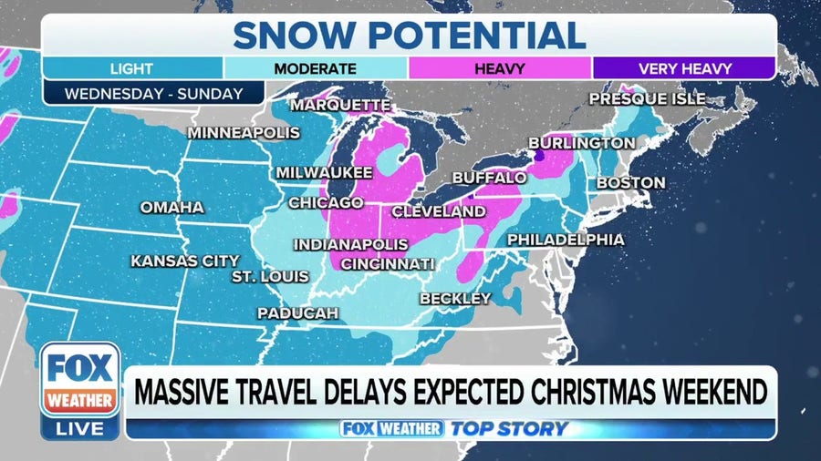 Significant winter storm likely going to impact millions in the East into Christmas weekend