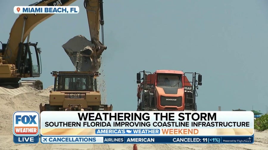 After devastating beach damage over hurricane season, Florida beaches prep for winter storms
