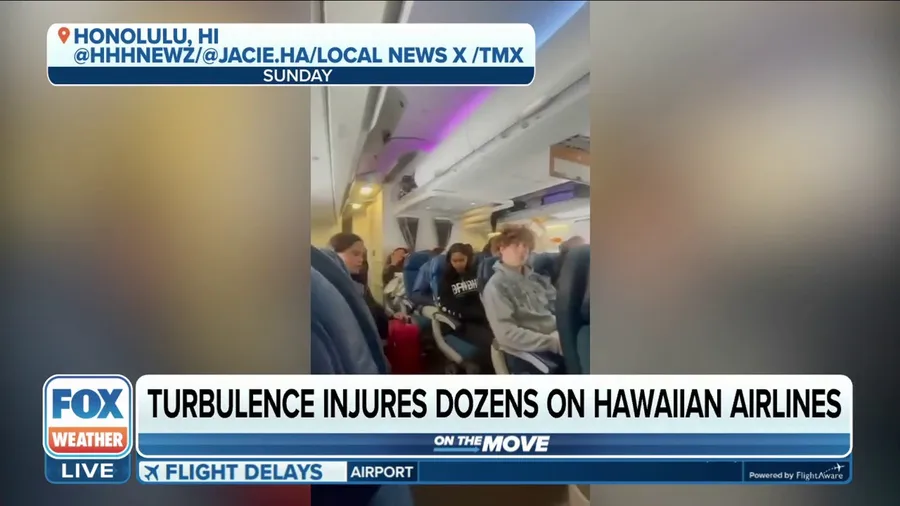 Severe turbulence injures dozens on Hawaiian Airlines