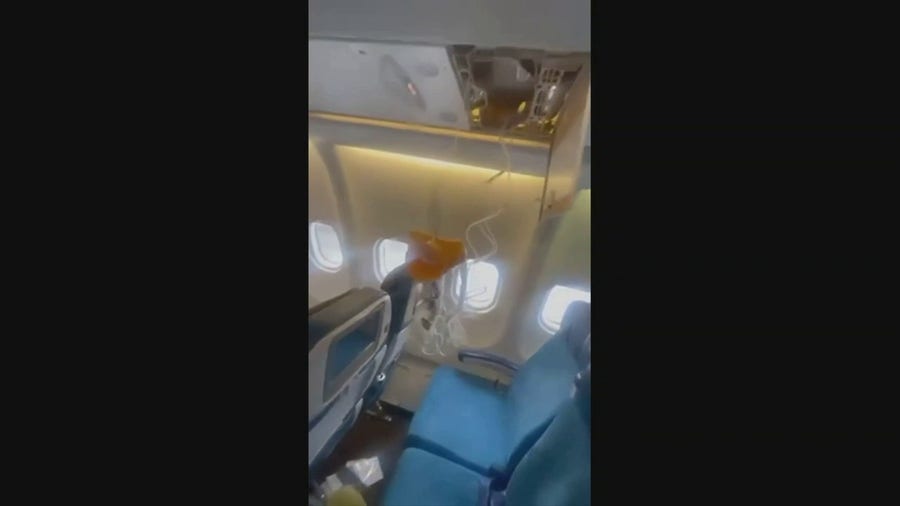 Several injured when Hawaiian Airlines flight encounters severe turbulence