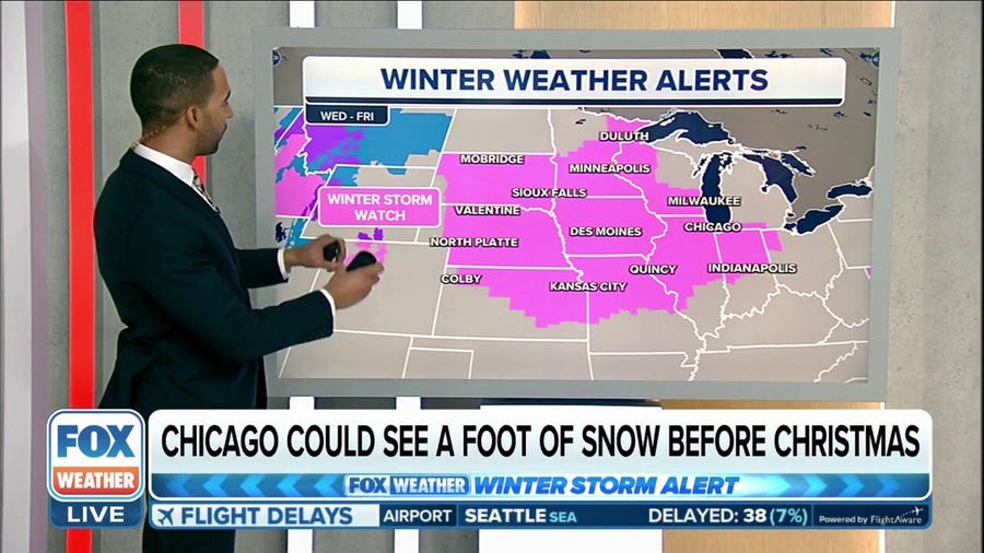 Blizzard conditions expected in Upper Midwest from winter storm