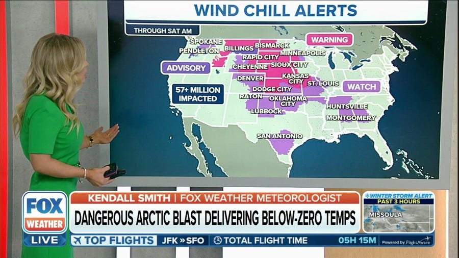Life-threatening cold to overtake much of America heading into Christmas