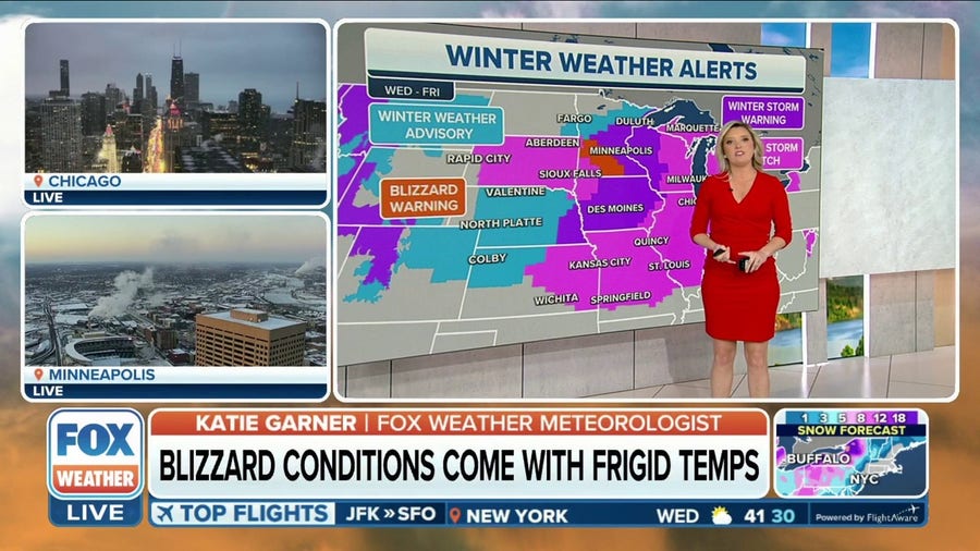 High winds will bring blizzard conditions to Plains, Midwest