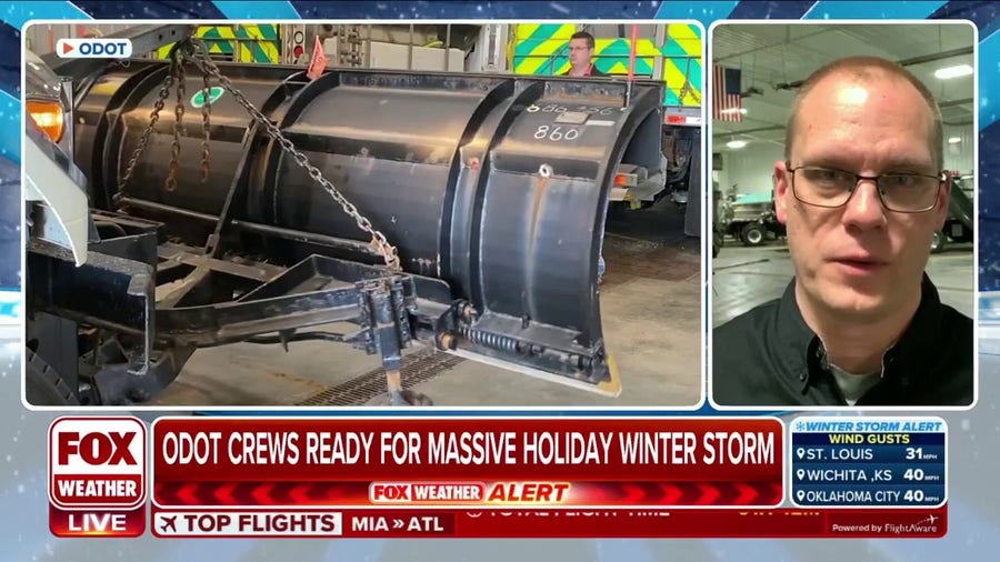 Ohio DOT: Cold temperatures, wind creates 'real big challenge' for crews