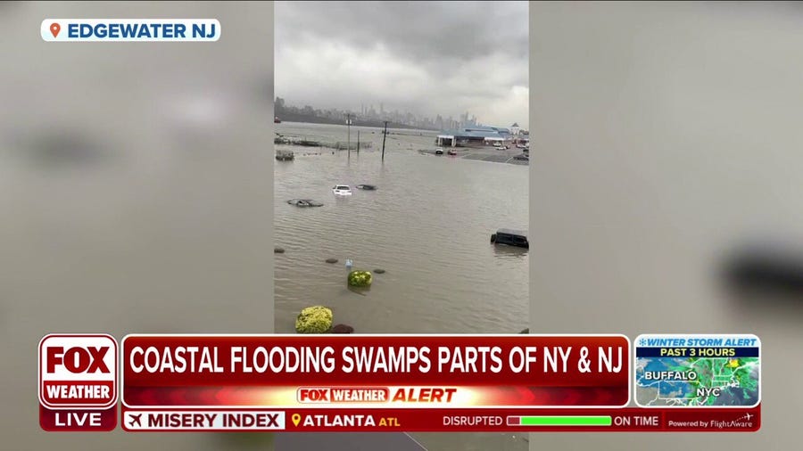 Coastal flooding causing problems across New York and New Jersey