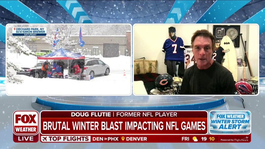 Former NFL quarterback discusses impact extreme cold will have on NFL games