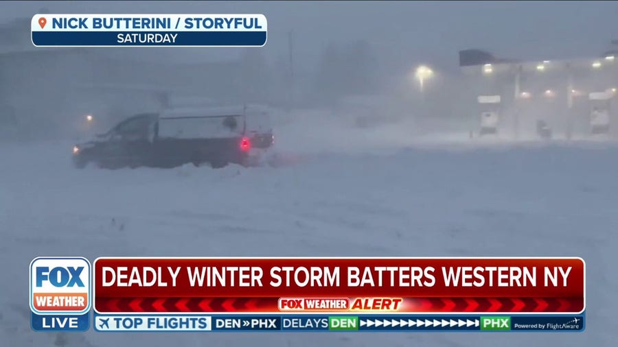 Deadly winter storm batters western New York