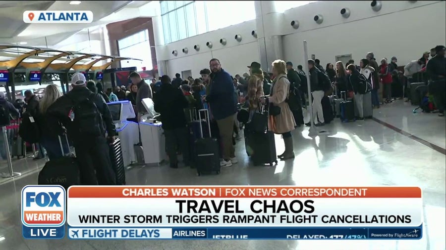 Massive storm disrupts holiday travel across the country