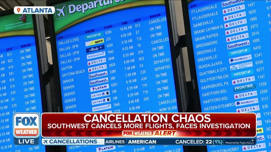 Southwest Airlines will continue canceling thousands of flights