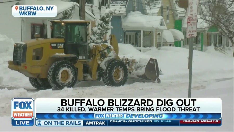Erie County, New York continues to dig out from historic snow storm