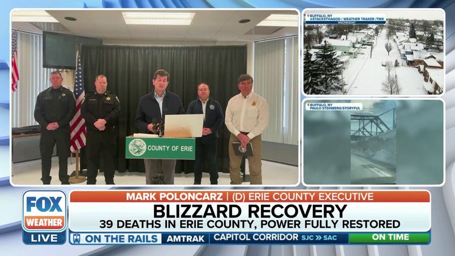 Erie County Executive updates on Blizzard Recovery