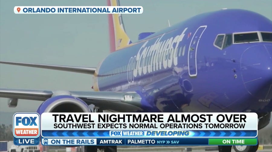 "Normal Operations Resume Tomorrow" Southwest Airlines travel nightmare comes to end