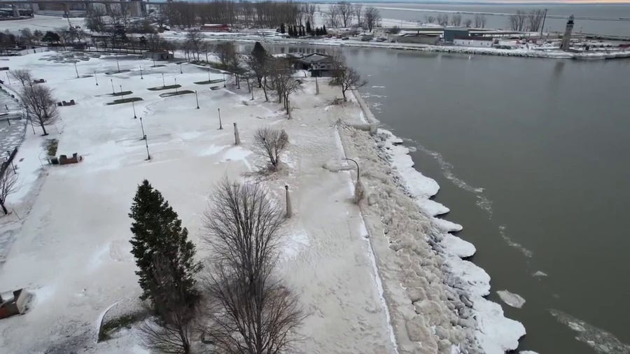 Icy mess in Buffalo