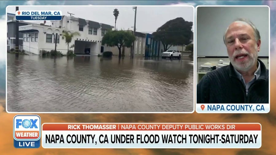 California braces flooding threat from heavy rain