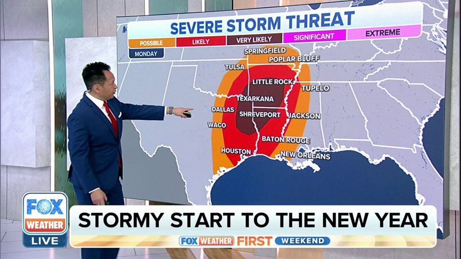2023 could start with severe weather outbreak in South