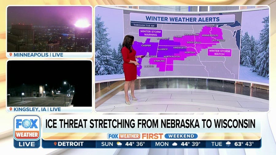 Winter weather targeting the Plains, Upper Midwest