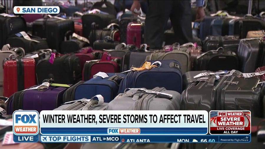 More holiday storms to foul air travel