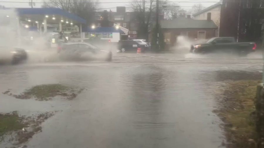 Flooding strikes Lexington, Kentucky