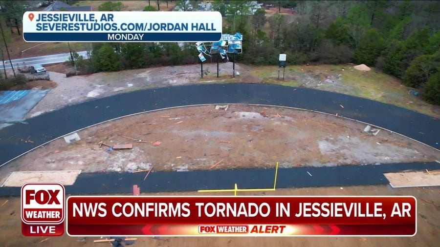 NWS confirms tornado damaged Arkansas high school