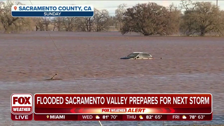 Sacramento Valley prepares for next big storm after seeing flooding last weekend