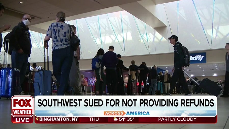 Southwest Airlines facing class-action lawsuit following mass cancellations