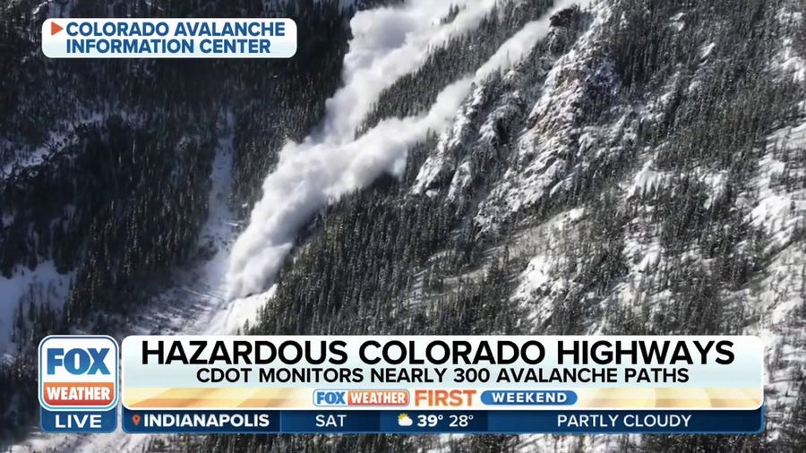 Colorado mountains at risk for avalanches
