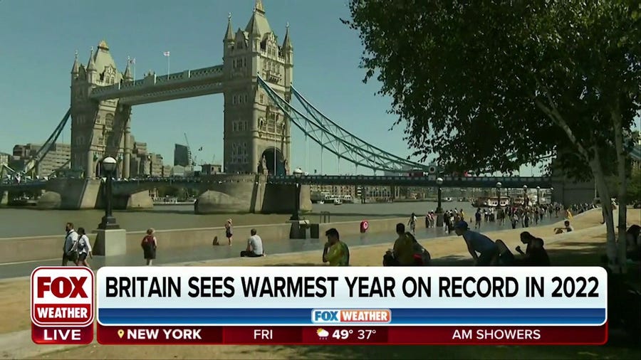 2022 is warmest year on record for parts of Europe