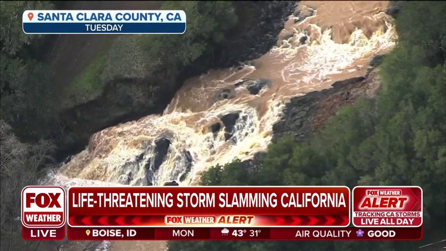 Biggest dangers that lie ahead from atmospheric rivers slamming California