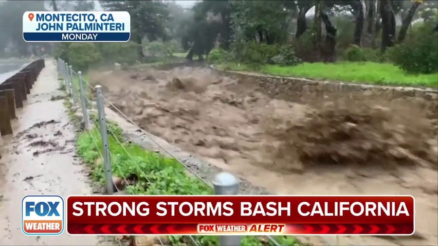 Flash flood threat lingers in West during atmospheric river pattern