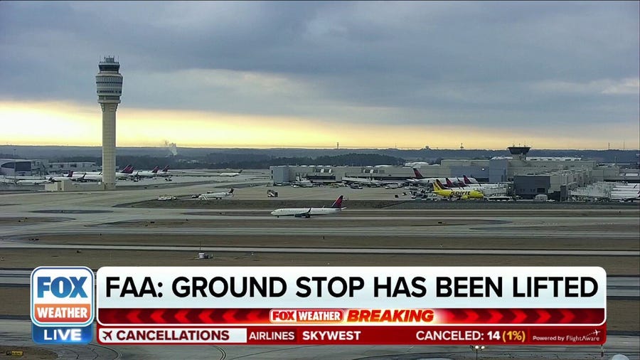 FAA lifts nationwide ground stop, major delays still expected through Thursday