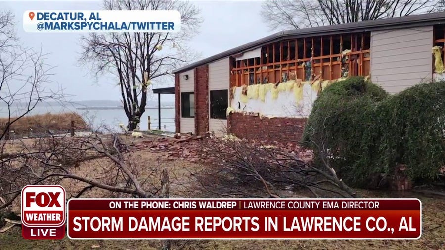 'Sheer amount of wind was incredible': Lawrence County, AL EMA Director