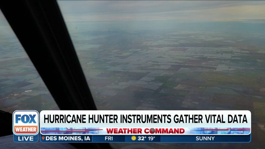 Hurricane Hunters gathering data on atmospheric rivers hitting California